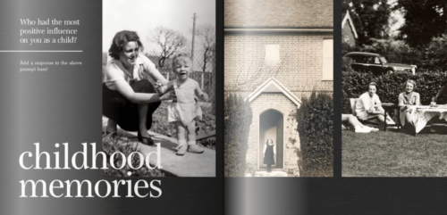 family history photo book